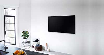 شکل1 -نکاتی برای نصب تلویزیون روی دیوار